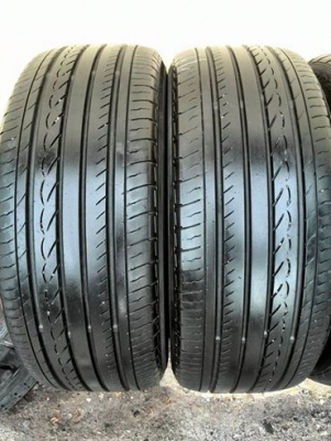 ขายยาง YOKOHAMA dB 195-55-15 ปี11 ดอกสวย ไม่กินข้าง พร้อมใช้งาน คู่ละ 1,600 บาท