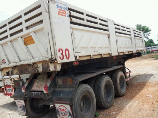 ขายด่วนครับ หางเซมิดั้ม 3 เพลา ปี 52 ศามมิตร สวยๆ พร้อมให้กับ มี 2 หาง