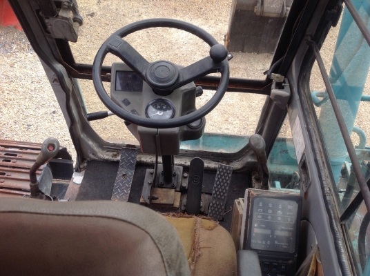 ขายด่วน !!! รถแม็คโค ล้อยาง KOBELCO SK100w รถใน สภาพสวย มีเอกสาร พร้อมขาย พร้อมใช้งาน (เจ้าของขายเอง)