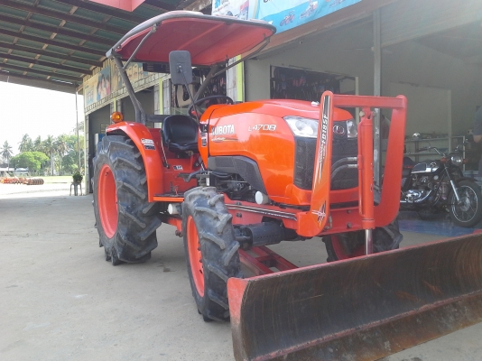 ขาย แทรกเตอร์ KUBOTA L4708 ถูกๆ สวยๆ เครื่องดี เกียร์ดีคับ สีเดิมๆ 970 ช.ม
