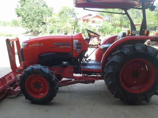 ขาย แทรกเตอร์ KUBOTA L4708 ถูกๆ สวยๆ เครื่องดี เกียร์ดีคับ สีเดิมๆ 970 ช.ม