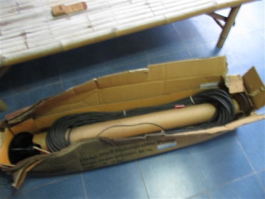 ขายปั้ม submersible pump 2" 2 แรง มิตซู