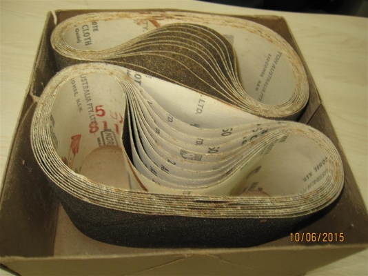 ผ้าทรายสายพาน NORTON  ADALOX CLOTH BELTS  Made in Australia