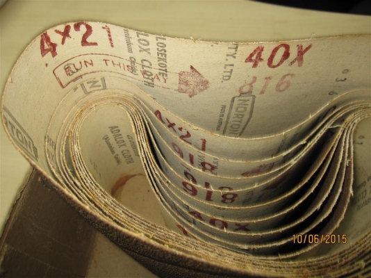 ผ้าทรายสายพาน NORTON  ADALOX CLOTH BELTS  Made in Australia