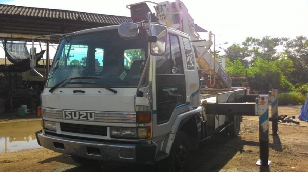 รถเครน + แท่นเจาะ Aichi 706 (ISUZU)