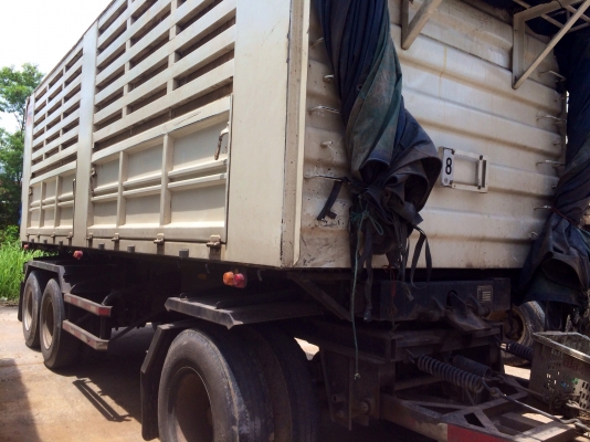 ขายด่วน  หางพ่วงสามเพลาดั้มพ์  กระบะสามมิตร  ปี 55  พร้อมใช้งาน