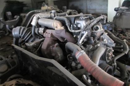 ขายเครื่อง 6HK1 FTR 240แรง ISUZU โรโบคอบ เครื่องนำเข้าจากญี่ปุ่น เอกสารครบเครื่องปี 53