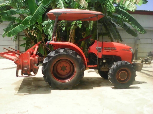 แทรคเตอร์คูโบต้า L3608 พร้อมโรตารี่แท้ตราช้าง เล่มพร้อมทะเบียนพร้อม