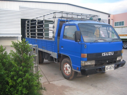 ขายรถบรรทุก 6ล้อNPR110 แรง เครื่อง4BE1สภาพพร้อมใช้งานพื้นไม้คอกเหล็ก ยาง 750บรรทุก10 ตันสบายเครื่องดีใช้ได้จนลืม ติดต่อคุณเอ๋   089-9455306