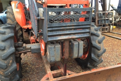 รถไถ Kubota M7040 70แรง 2เพลา 4*4 พร้อมดันหน้าผานหลัง7ใบ