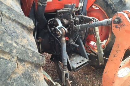 รถไถ Kubota M7040 70แรง 2เพลา 4*4 พร้อมดันหน้าผานหลัง7ใบ