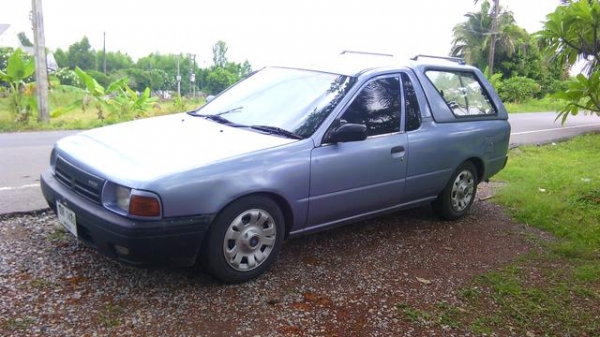 nissan nv ปี96 กันแดด กันฝน เอาไว้ขายของตลาดนัดดี