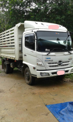 ขายดาวน์รถบรรทุก 6 ล้อดัมพ์ HINO FC9J 175 แรงม้าปี 2555 ขายดาวน์ 550000