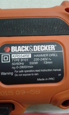 สว่าน BLACK@DECKER แท้คับ 4 หุน สว่าน BLACK@DECKER แท้คับ 4 หุน
