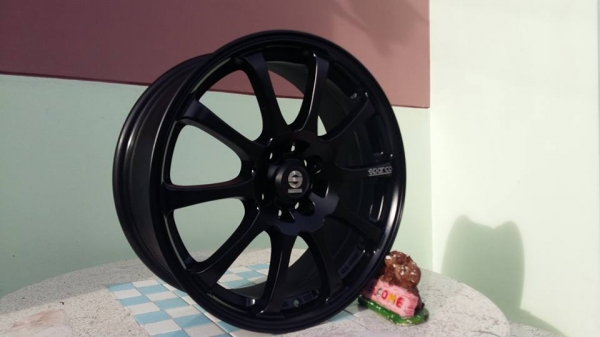 ขายล้อแม็กมือ2 sparco 17"&times;7" et42 4 รู 100 ไม่มีซ่อม สนใจติดต่อเล็กคลองสามครับ 081-3747940