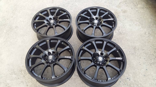 ขายล้อแม็กมือ2 sparco 17"&times;7" et42 4 รู 100 ไม่มีซ่อม สนใจติดต่อเล็กคลองสามครับ 081-3747940