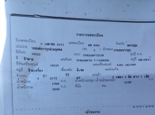 อีซูชุ ดราก้อน SLX 2.8 ปี 2000    ราคา  229,000  บาท
