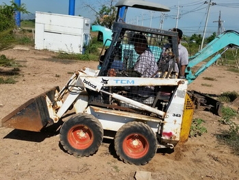 วีดีโอมาแล้วครับ รถตักล้อยาง BOBCAT : TCM 343 มือสองญี่ปุ่น สภาพ ราคาเพียง 80,000 บาทเท่านั้น