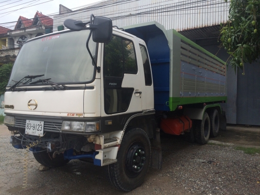 ขายรถ10ล้อกระบะบรรทุกดั้ม  HINO FM3H 195HP
