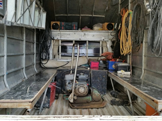 จัดส่งเรียบร้อยครับ เครื่องตบดิน กำลัง เดินทางไปบางปู