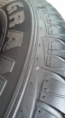 ขายยาง dunlop 265/70/16 ปี 14 จำนวน 1 ชุด