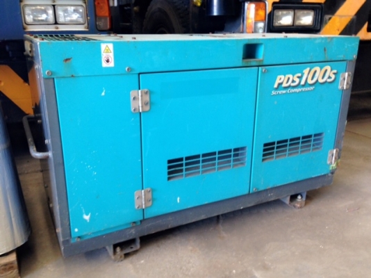 เครื่องปั๊มลม Airman PDS100S (100cfm) ทำงานน้อย สนใจโทร. 080-6565422 (หนิง)