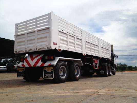 ขายหางเซมิดั้มพ์ ยาว 9.10 เมตร สูง 1.50 เมตร กว้าง 2.55 เมตร ดั้มพ์ 20 ตัน ขึ้นใหม่ทั้งคัน พร้อมทะเบียน ยางใหม่ 9 เส้น สนใจแวะมาดูรถ หรือ ติดต่อ