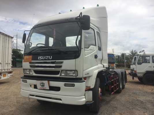 รถหัวลาก ISUZU 320 แรงม้า รุ่น GXZ23KZH2B ปี 48 มีให้เลือก 3 คัน ( คันที่ 1)  สภาพสวย พร้อมใช้งาน ทดลองขับได้ สนใจติดต่อเอ็ม ที เจริญยนต์  โทร .081-4948363,081-7361541 ไอดีไลน์ 0814948363      ผู้ขายแจ้งม.79 พร้อมแจ้งย้ายให้ลูกค้า