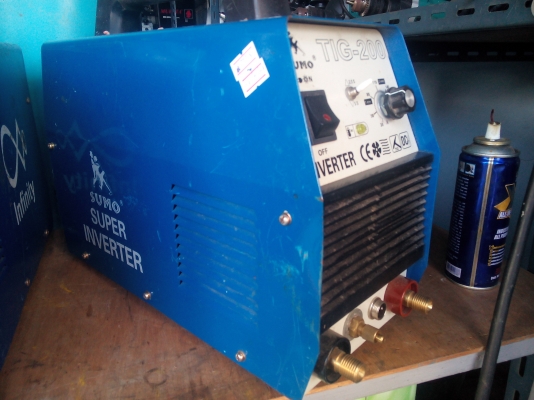 ขายตู้เชื่อมอาร์กอน sumo tig200 มือสองคับ