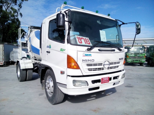 ขายรถ 6 ล้อโม่ปูน 2คิวครึ่ง HINO รุ่น MEGA เครื่องยนต์ 212 แรงม้า