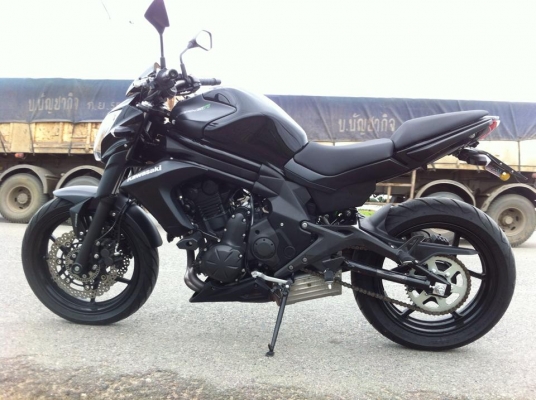 ขายด่วน KAWASAKI ER6N 2014 สีดำ