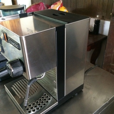 เครื่องชงกาแฟRANCILIO  Silvia+เครื่องบดRANCILIO  Rocky พร้อมอุปกรณ์
