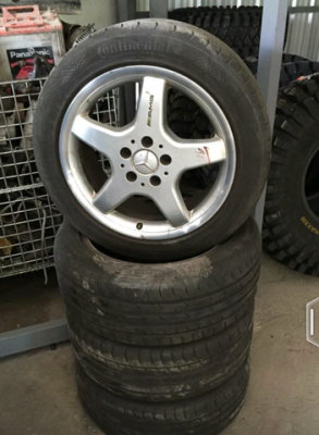 ขายล้อ amg st3แท้R17พร้อมยาง ปี12ขาย 19500