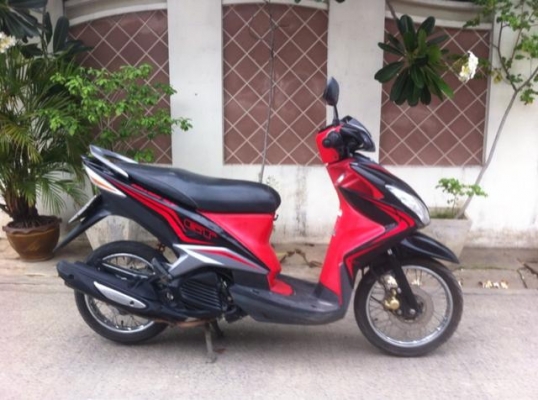 Yamaha Mio 125 GT แดงดำ สวย วิ่งน้อย พร้อมใช้ทุกระบบYamaha Mio 125 cc รุ่น GT สี แดง ดำ ชุดสีสวย เครื่องดี เดิม วิ่งน้อย ระบบไฟ ติดครบ เบรค หน้าหลัง สตาร์ท มือเท้า ตรวจเช็คพร้อมใช้ น้ำมันเครื่อง แบตเตอร์รี่ใหม่ ระบายความร้อนหม้อน้ำ ที่เก็บของใต้เบาะใหญ่ ร