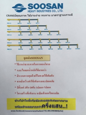 เครนคุณภาพจากเกาหลี ใช้งานง่าย ทนทาน ราคาสุดคุ้ม