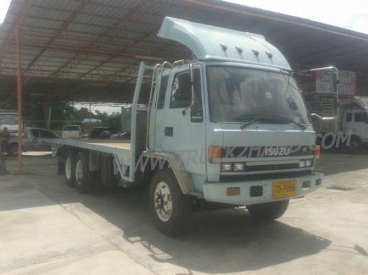 รถบรรทุก 10 ล้อ ISUZU พื้นเรียบ