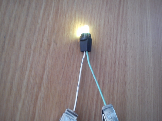 ขั้วไฟ พร้อมหลอดT5