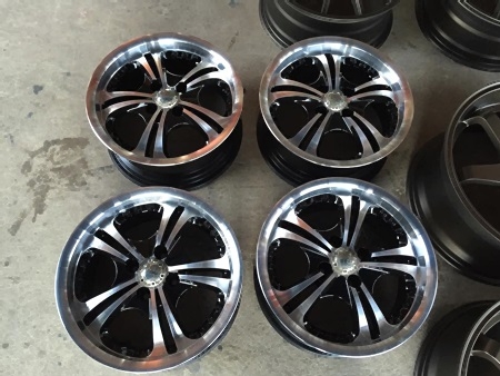 ล้อมือสอง JRD ขอบ15 4รู100 กว้าง6.5