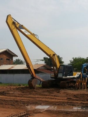 Kobelco SK220 Mark 3 ไฟฟ้าตัด บูมยาว 18 เมตร สวยเต็มพร้อมใช้