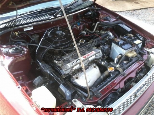 ขาย Toyota Colola โฉมโดเรม่อนเกียร์ธรรมดาเครื่องดีแอร์เย็นกระจกไฟฟ้าติดแก๊สแจ้งลงเล่มแล้วสภาพพร้อมใช้ขาย 39000 บาท