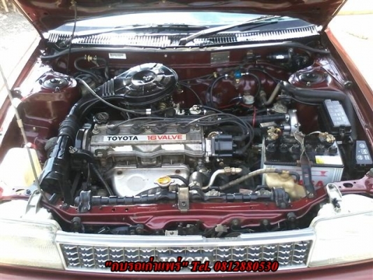 ขาย Toyota Colola โฉมโดเรม่อนเกียร์ธรรมดาเครื่องดีแอร์เย็นกระจกไฟฟ้าติดแก๊สแจ้งลงเล่มแล้วสภาพพร้อมใช้ขาย 39000 บาท