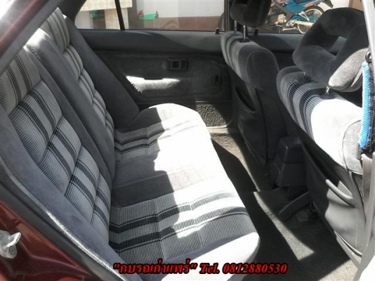 ขาย Toyota Colola โฉมโดเรม่อนเกียร์ธรรมดาเครื่องดีแอร์เย็นกระจกไฟฟ้าติดแก๊สแจ้งลงเล่มแล้วสภาพพร้อมใช้ขาย 39000 บาท