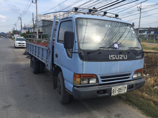 6 ล้อ ISUZU 120 แรง ปี 2539 กระบะเหล็กสวย รถสวยเดิมๆ ไมล์แค่ 180000 กว่าๆ