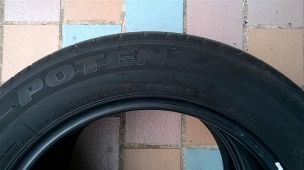ขายยาง bridgestone potenza re080 185/60-R15