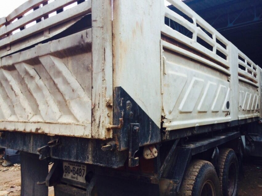 10 ล้อดั้ม 230 แรง NISSAN UDCW430M เครื่อง PE6 รถสวย หัวสวยเดิมบาง คัสซีสวย ยางสวย กระบะดั้มสามมิตร เล่มติดมือ