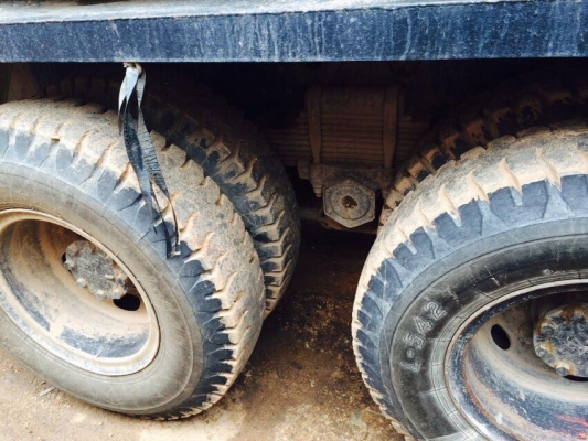 10 ล้อดั้ม 230 แรง NISSAN UDCW430M เครื่อง PE6 รถสวย หัวสวยเดิมบาง คัสซีสวย ยางสวย กระบะดั้มสามมิตร เล่มติดมือ