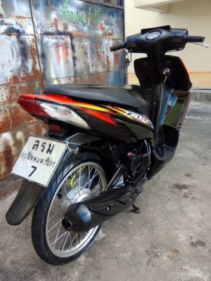 Honda Click ทะเบียนสวย เลข 7 ตัวเดียว รถแต่งสวยๆเครื่องเดิม ถูกๆครับ
