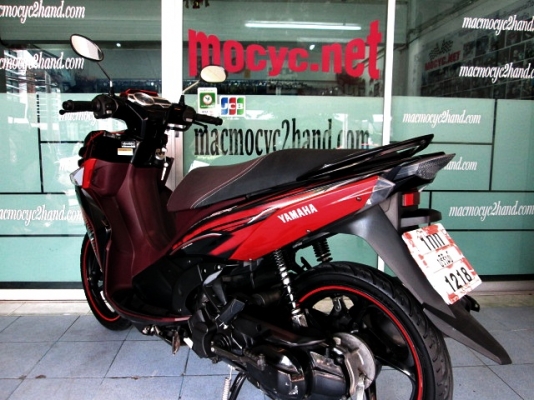 nuovo sx สีดำแดง ตัวท๊อป ล้อแมกซ์ รถเดือนกุมภาพันธ์ ปี 56 ไมล์ 5 พันโล  แถม 3 รายการ  33900