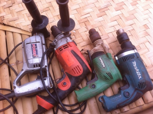 ขายเหมาสว่าน4ตัว(ต้องซ่อม)