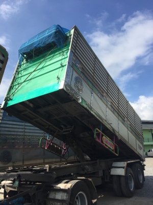 ขาย ISUZU 320 พ่วงแม่ลูก กระบะเนียมคอกเกษตร ดั๊ม รถปี 49